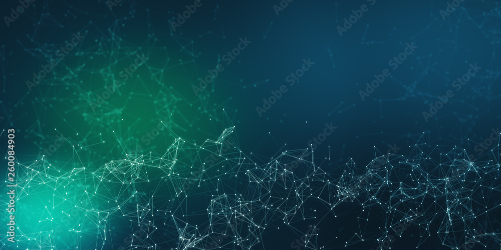 Glowing polygonal backdrop Glowing polygonal backdrop