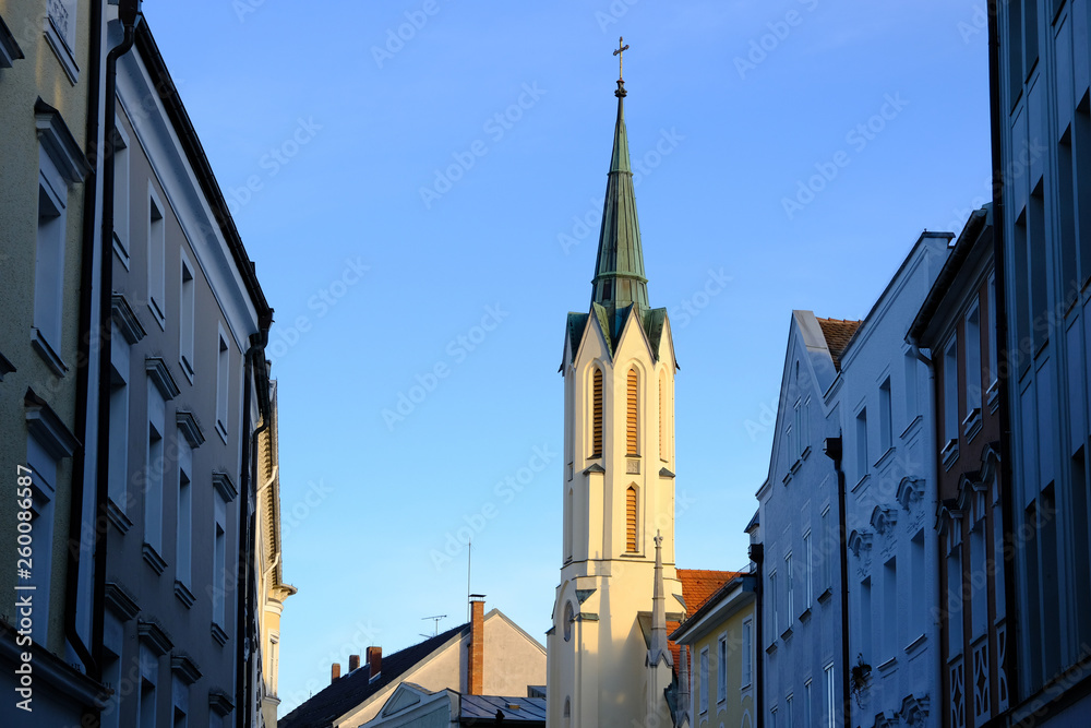 Obraz premium Spaziergang in Passau, Städtereise, Deutschland