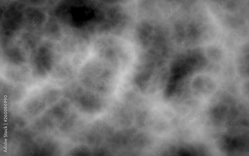 Background of abstract gray color smoke isolated on black color background. The wall of gray fog. 3D illustration Background of abstract gray color smoke isolated on black color background. The wall of gray fog. 3D illustration