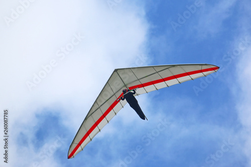 Hang Glider flying