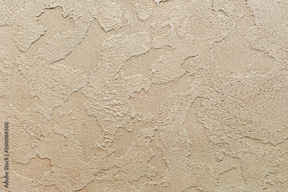 Fototapeta premium Background and texture of decorative plaster to cover the walls and ceilings. Background for design and decoration.