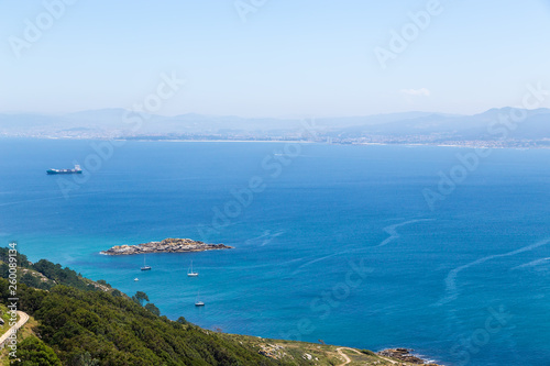 Cies Islands, Spain. View of the mainland coast © Valery Rokhin