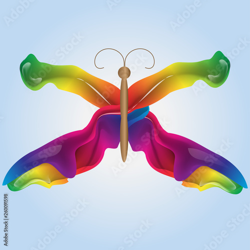 Abstract colorful vector background, color flow liquid wave for design brochure, website, flyer.