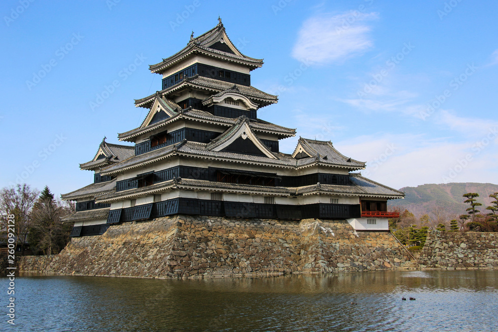Matsumoto Castle (Matsumoto-jo) in Matsumoto City, Nagano Prefecture, Japan Matsumoto Castle (Matsumoto-jo) in Matsumoto City, Nagano Prefecture, Japan