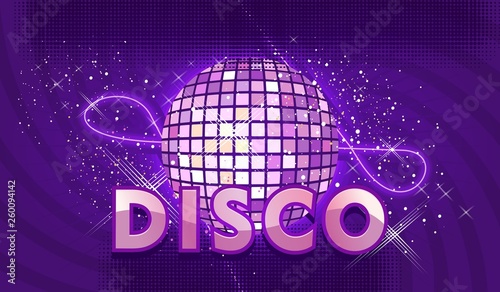 disco ball retro