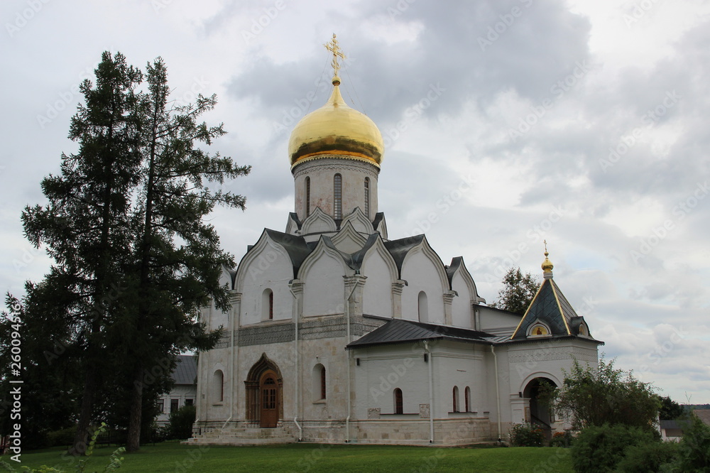 the ancient Cathedral in the Moscow region the ancient Cathedral in the Moscow region