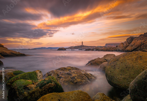 Coruña sunset