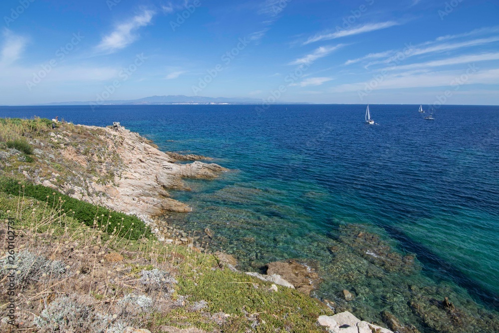 Panorama of Santa Teresa di Gallura in Sardinia