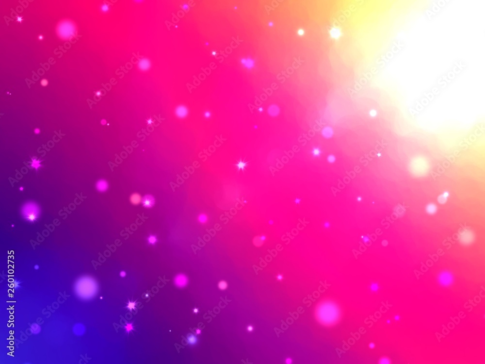 magic dream glitter glow abstract background