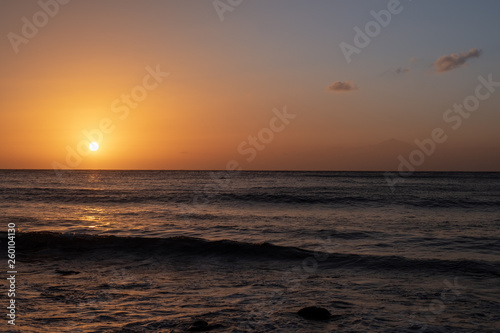sunset on the beach © LeticiaLara