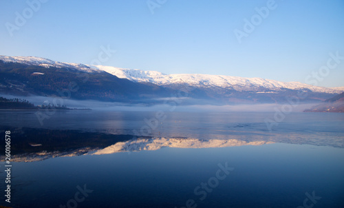 lake in mountains