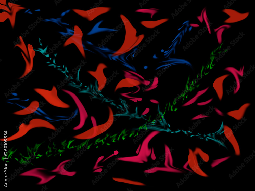 Obraz premium abstract background with flames