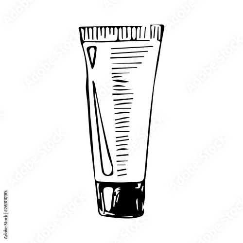 tube vector sketch