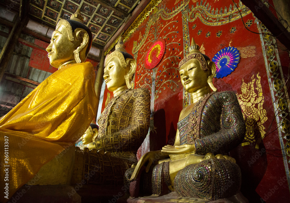 Kred Naka Buddha at Yang gung Temple at Kengtung.