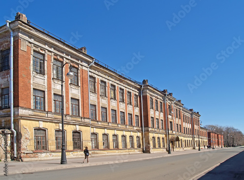 Building of machine school of the beginning of the XX century. Kronstadt