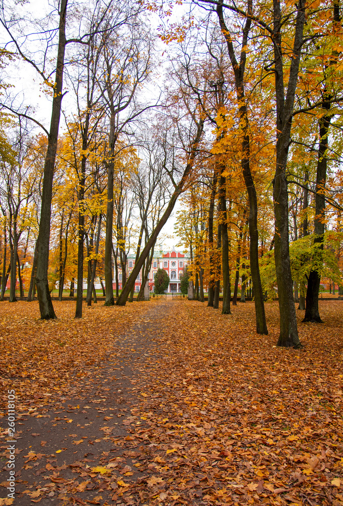 View of in autumn, Tallinn, Estonia
