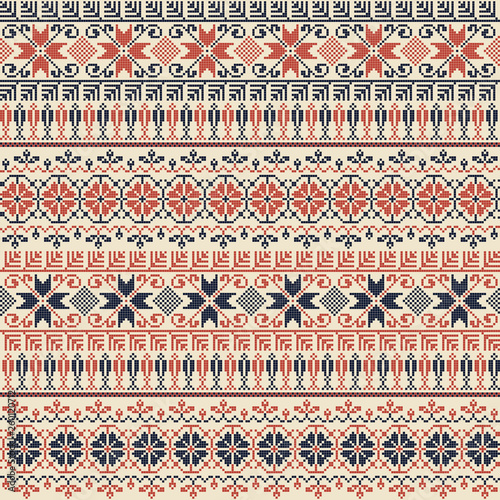 Palestinian embroidery pattern  104
