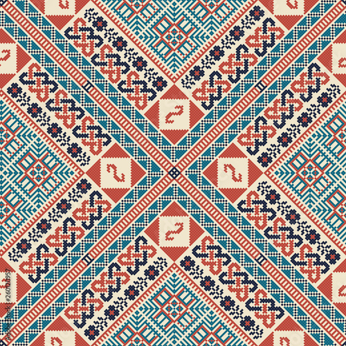 Palestinian embroidery pattern 119