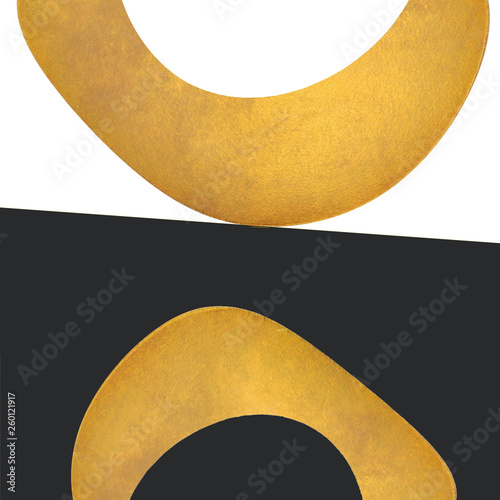 Gold circles background