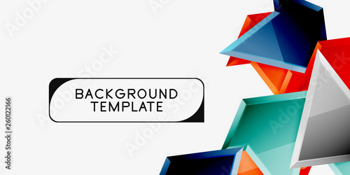 Bright colorful triangular poly 3d composition,abstract geometric background, minimal design, polygonal futuristic poster Free Download Bright colorful triangular poly 3d composition,abstract geometric background, minimal design, polygonal futuristic poster - GFXLoad