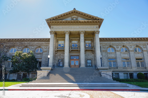 Walking in the University of Redlands photo