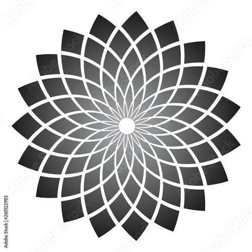 Design element. Abstract geometric pattern.