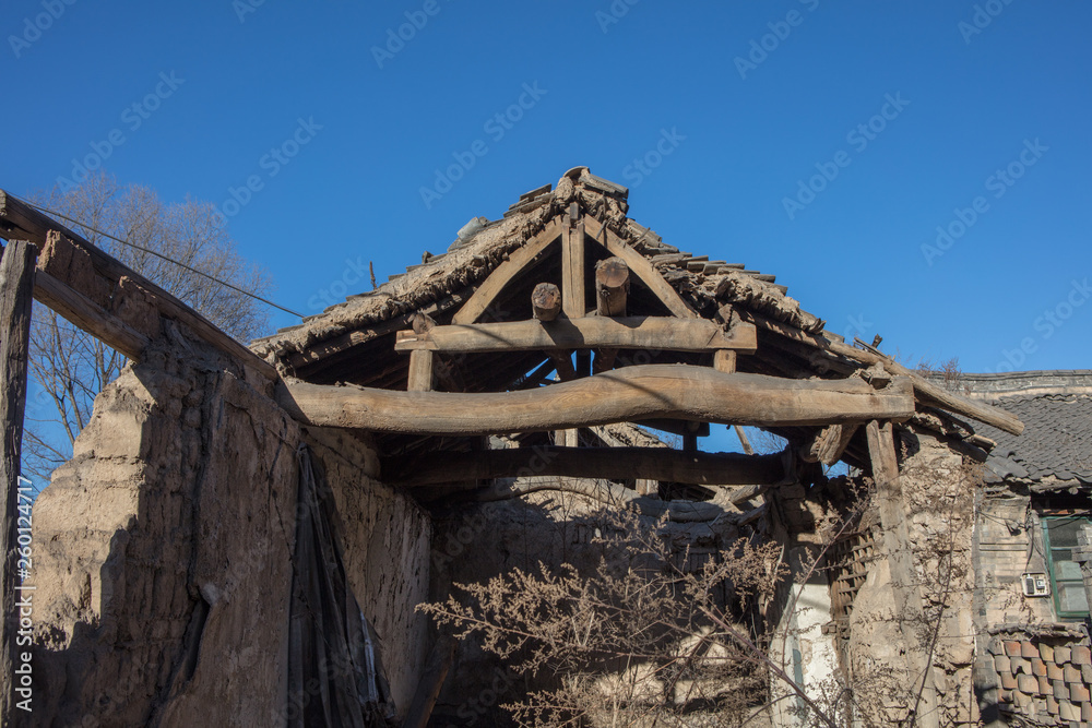 Abandoned Folk house in Shanxi China Abandoned Folk house in Shanxi China