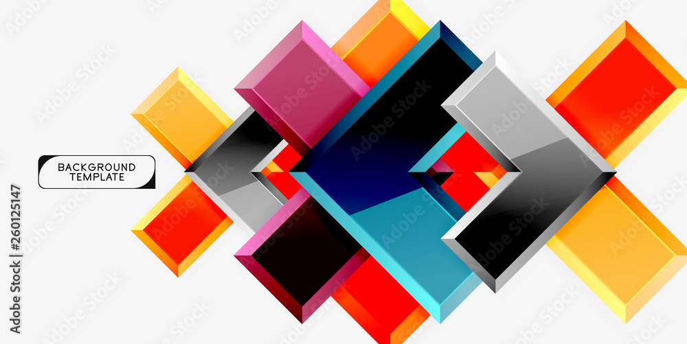 Abstract arrows composition background Abstract arrows composition background