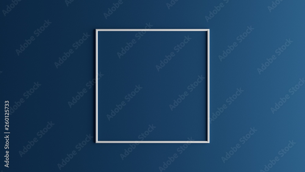 White Frame 3D Rendering White Frame 3D Rendering