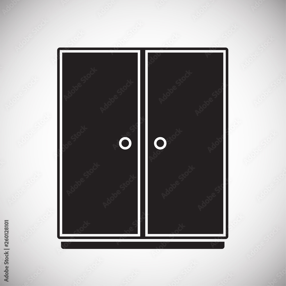 Furniture icon on background for graphic and web design. Simple vector sign. Internet concept symbol for website button or mobile app. Furniture icon on background for graphic and web design. Simple vector sign. Internet concept symbol for website button or mobile app.
