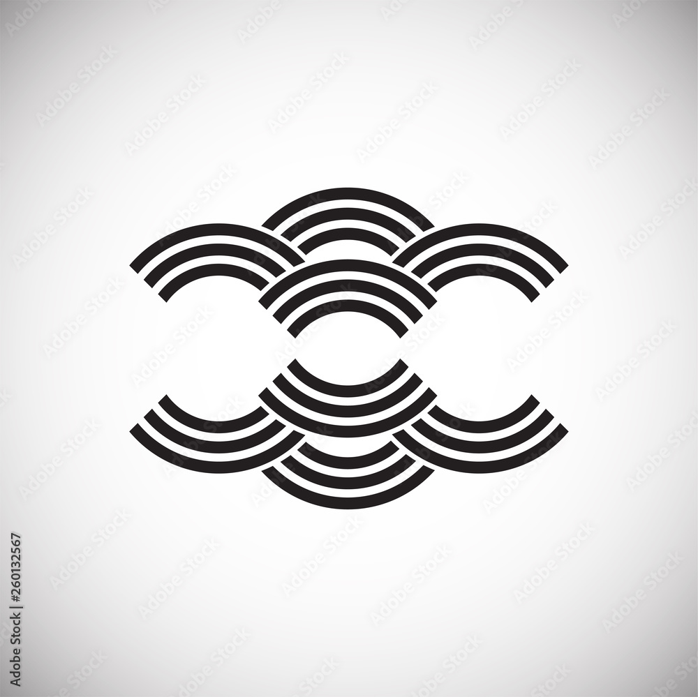 Chinese new year related icon on background for graphic and web design. Simple vector sign. Internet concept symbol for website button or mobile app.