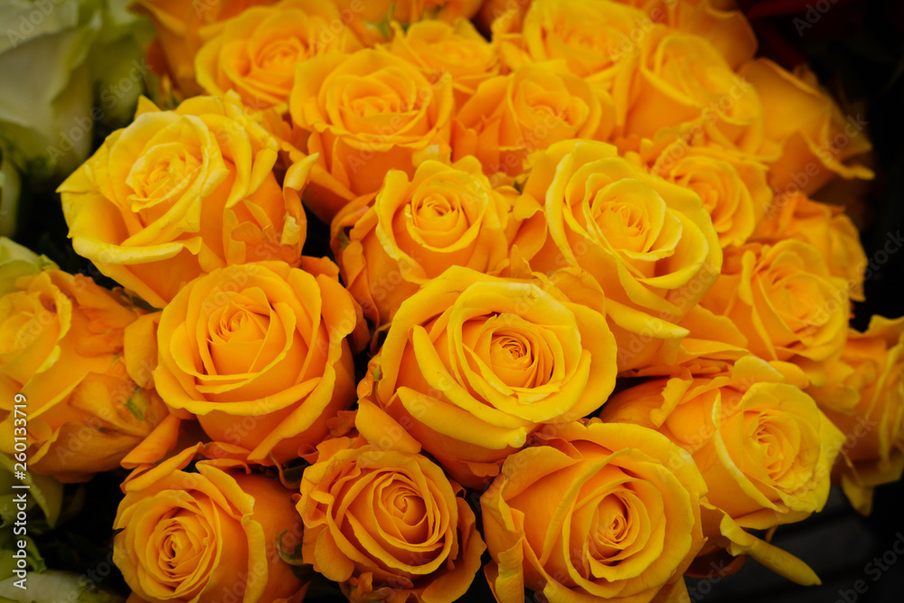 yellow roses bouquet