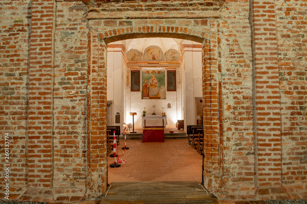 The oratory of San Biagio in Rossate i