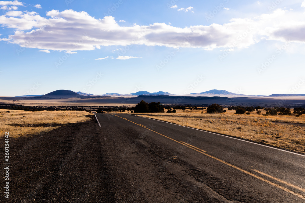US Road in Desert