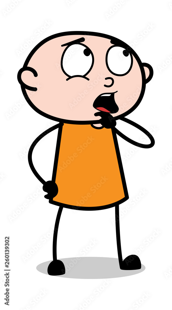 Planning - Cartoon thief criminal Guy Vector Illustration Planning - Cartoon thief criminal Guy Vector Illustration