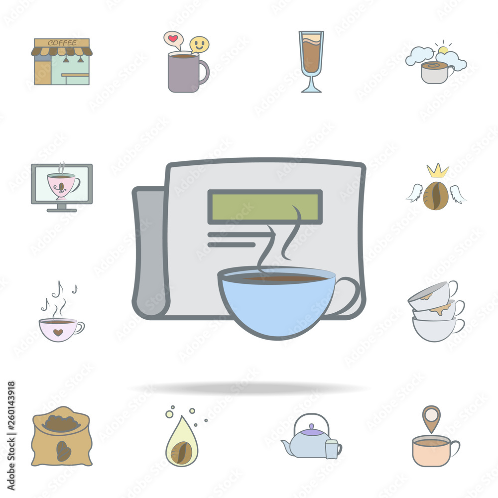 drinking coffee with newspaper icon. coffee icons universal set for web and mobile drinking coffee with newspaper icon. coffee icons universal set for web and mobile