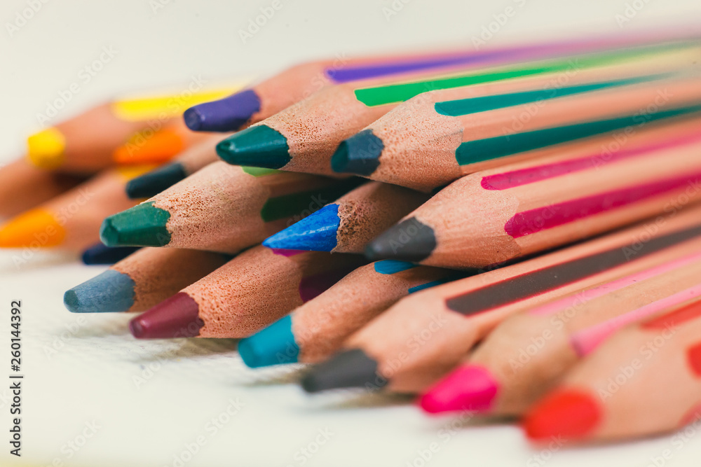 colored pencil close up macro colored pencil close up macro