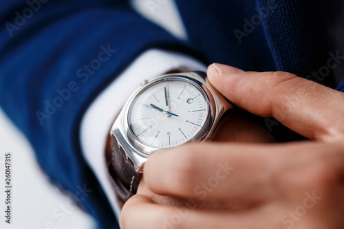 man with a watch 