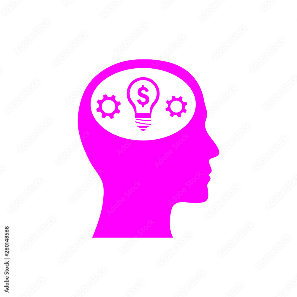 business, develop,setting, innovation, creative idea management magenta color icon business, develop,setting, innovation, creative idea management magenta color icon