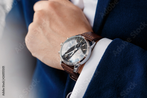 man with a watch 