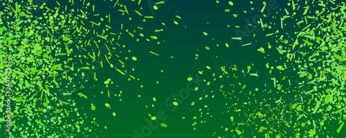 Colorful confetti on isolated background. Texture with many glitters. Holiday elements. Pattern for flyers, banners and textiles