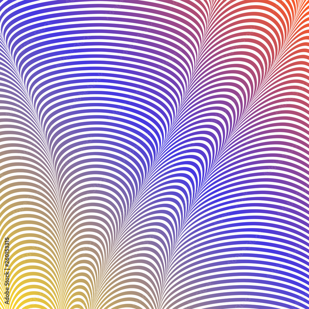 Abstract acid color wavy background, optical art, opart striped. Neon gradient Abstract acid color wavy background, optical art, opart striped. Neon gradient