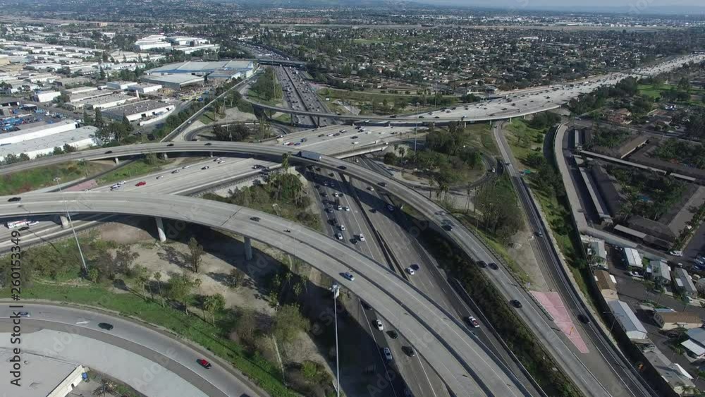 4K Aerial View of Los Angeles Urban Residential Freeway Anaheim California.MOV 4K Aerial View of Los Angeles Urban Residential Freeway Anaheim California.MOV