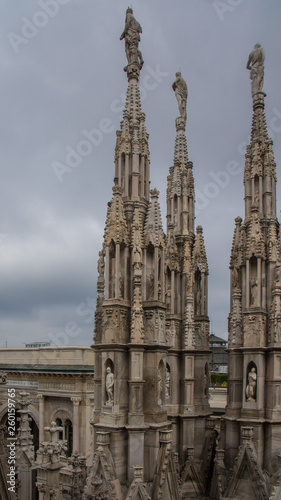towers on milan dome