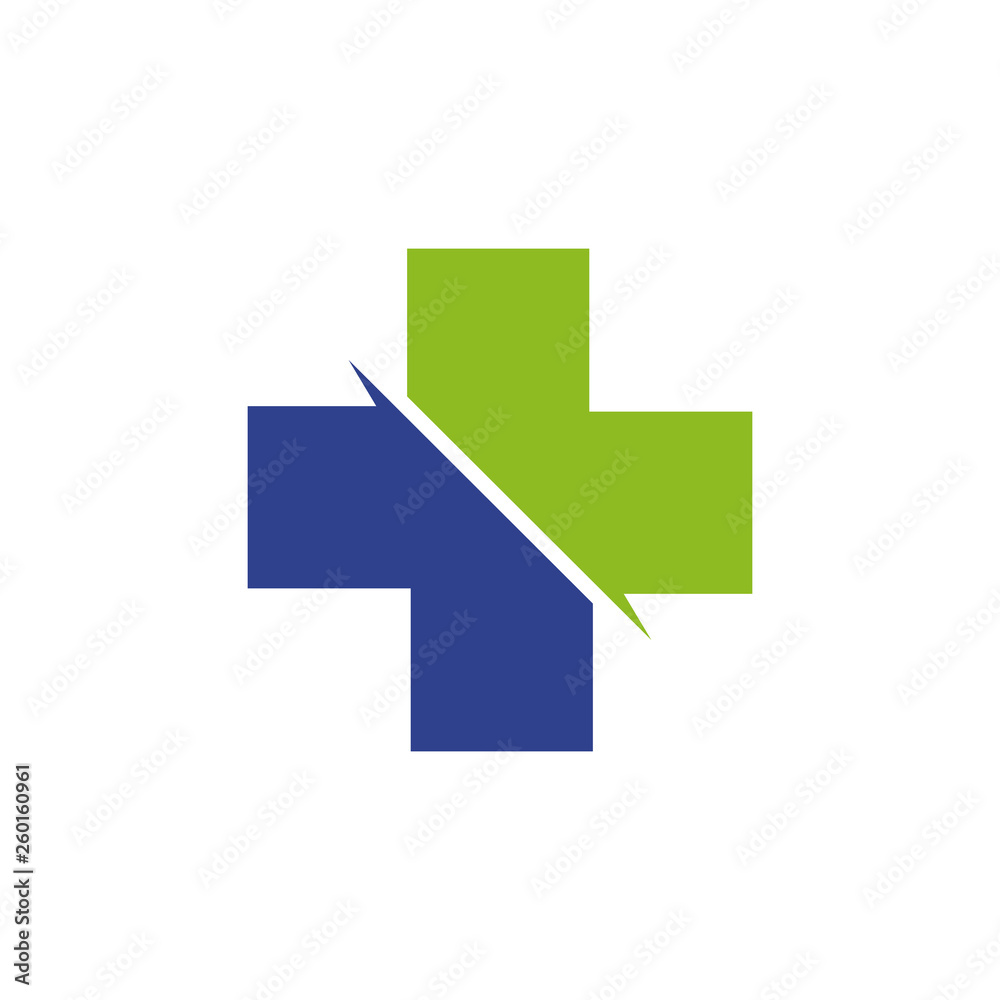 Medical and health care logo design vector template Medical and health care logo design vector template