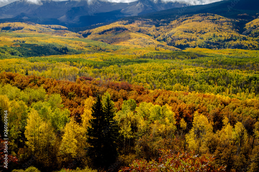 Autumn Color in San Juan and Rocky Mountains of Colorado