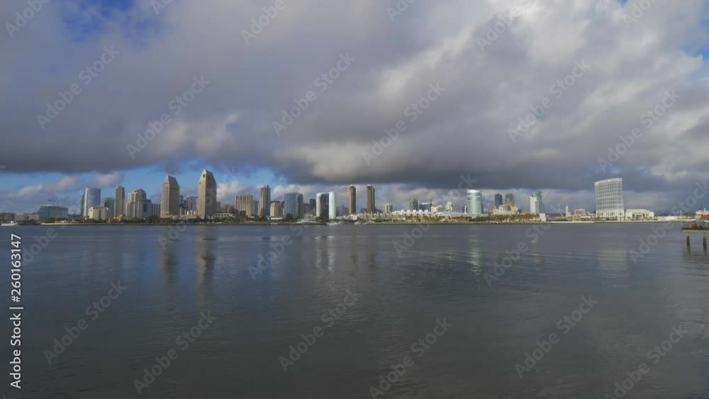 Skyline of San Diego on a sunny day - travel photography Skyline of San Diego on a sunny day - travel photography