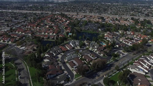 Residential Neighborhood Home Development Aerial View 02.MOV