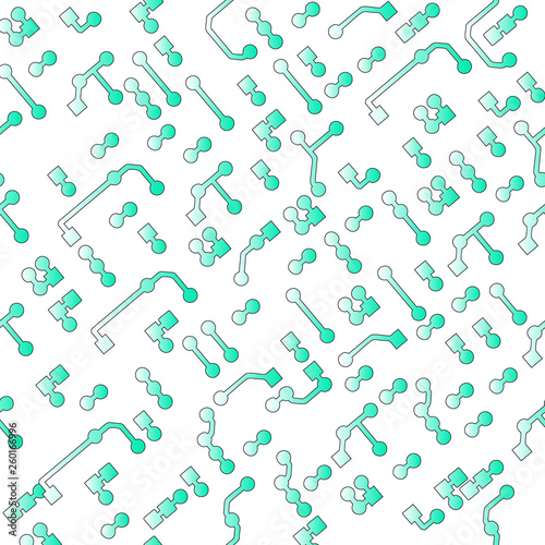 Seamless background in PCB style