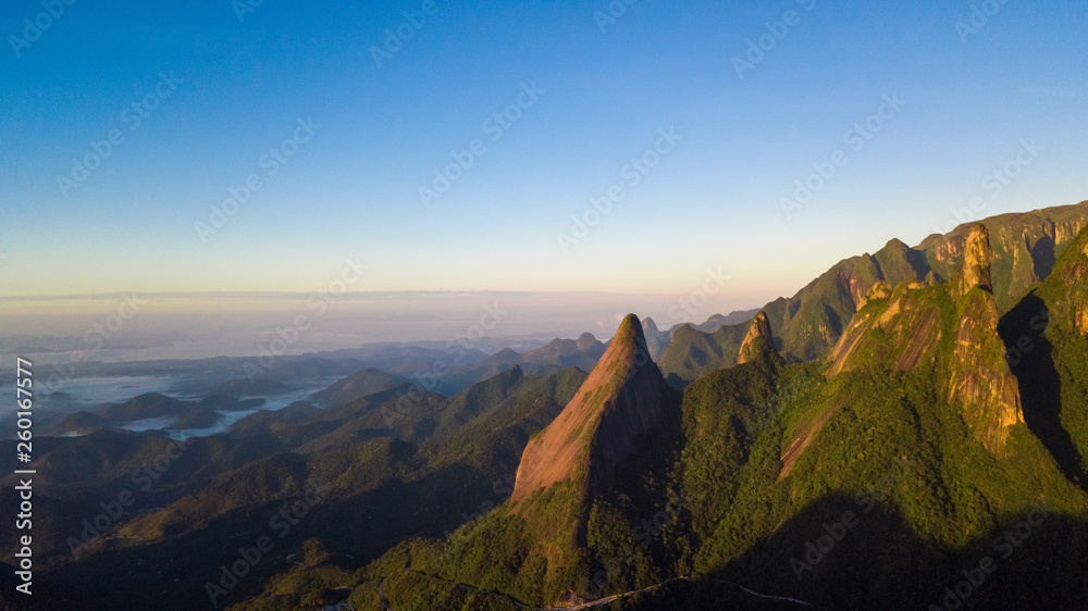 Early morning in the mountains of Rio de Janeiro